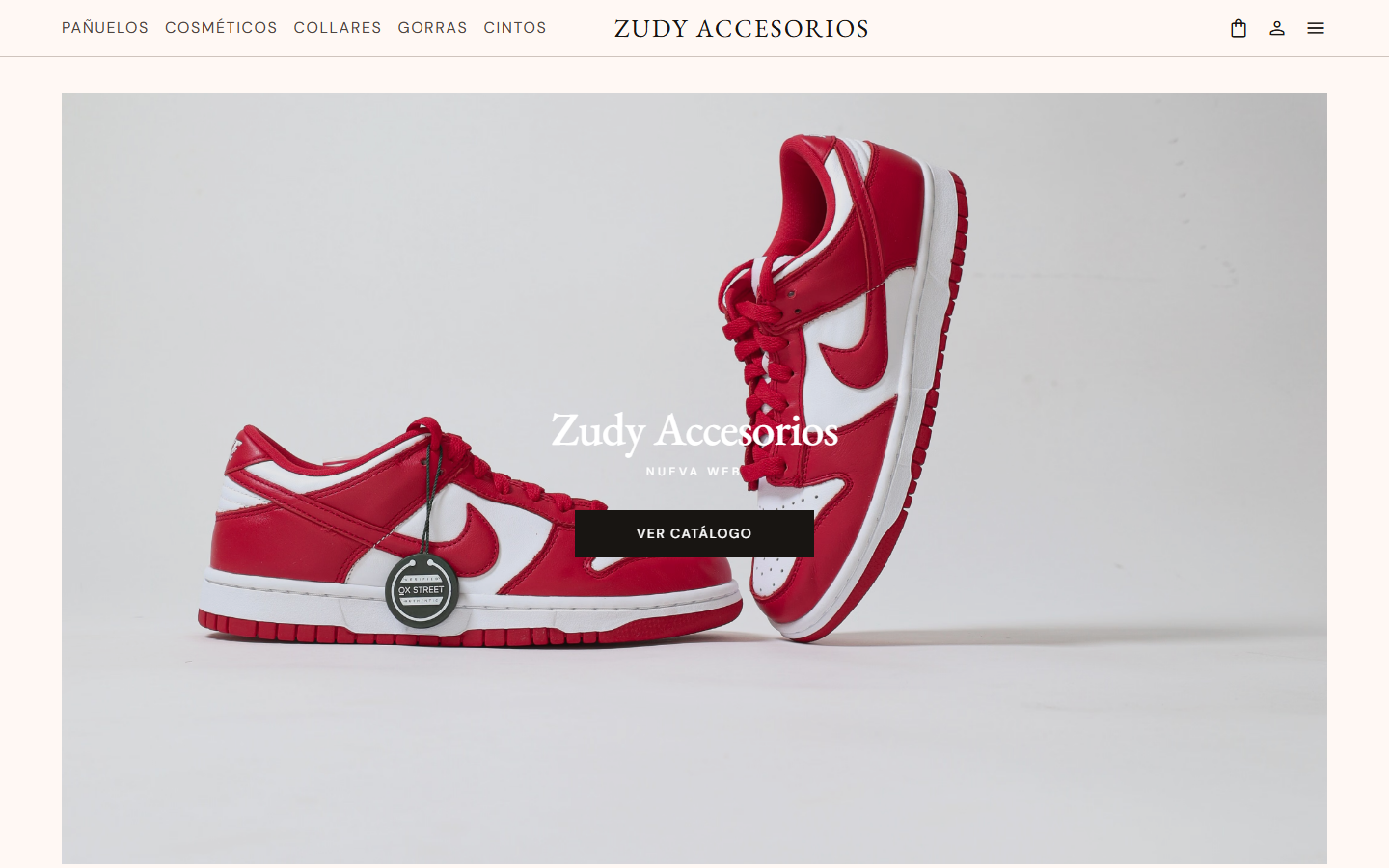 Captura de Zudy Accesorios